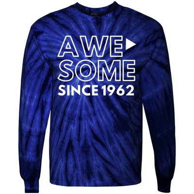 Awesome Since 1962 Tie-Dye Long Sleeve Shirt