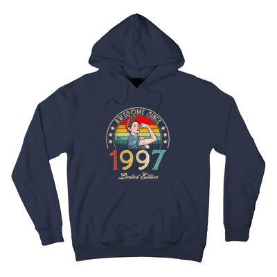 Awesome Since 1997 Vintage 1997 25th Birthday 25 Years Old Hoodie