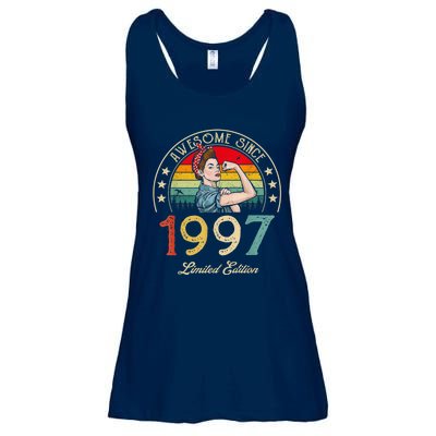 Awesome Since 1997 Vintage 1997 25th Birthday 25 Years Old Ladies Essential Flowy Tank