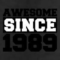 Awesome Since 1989 Cool Comfort Performance Bucket Hat