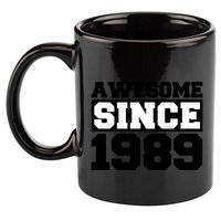 Awesome Since 1989 11oz C Handle Ceramic Mug