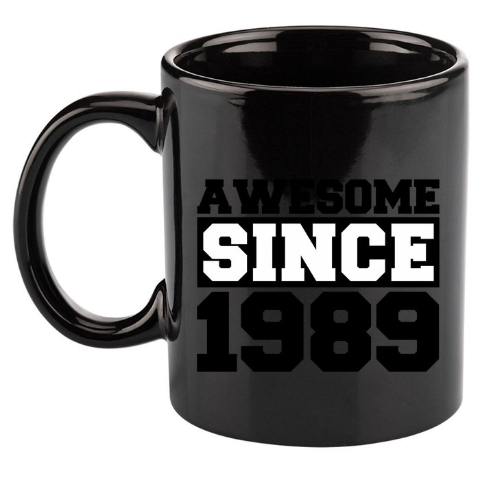 Awesome Since 1989 11oz C Handle Ceramic Mug