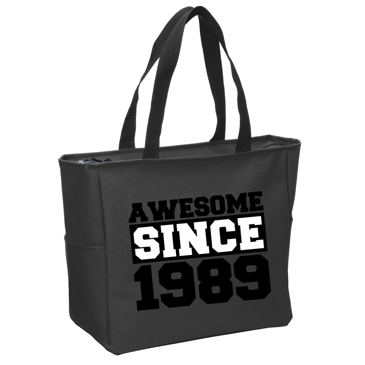 Awesome Since 1989 Zip Tote Bag