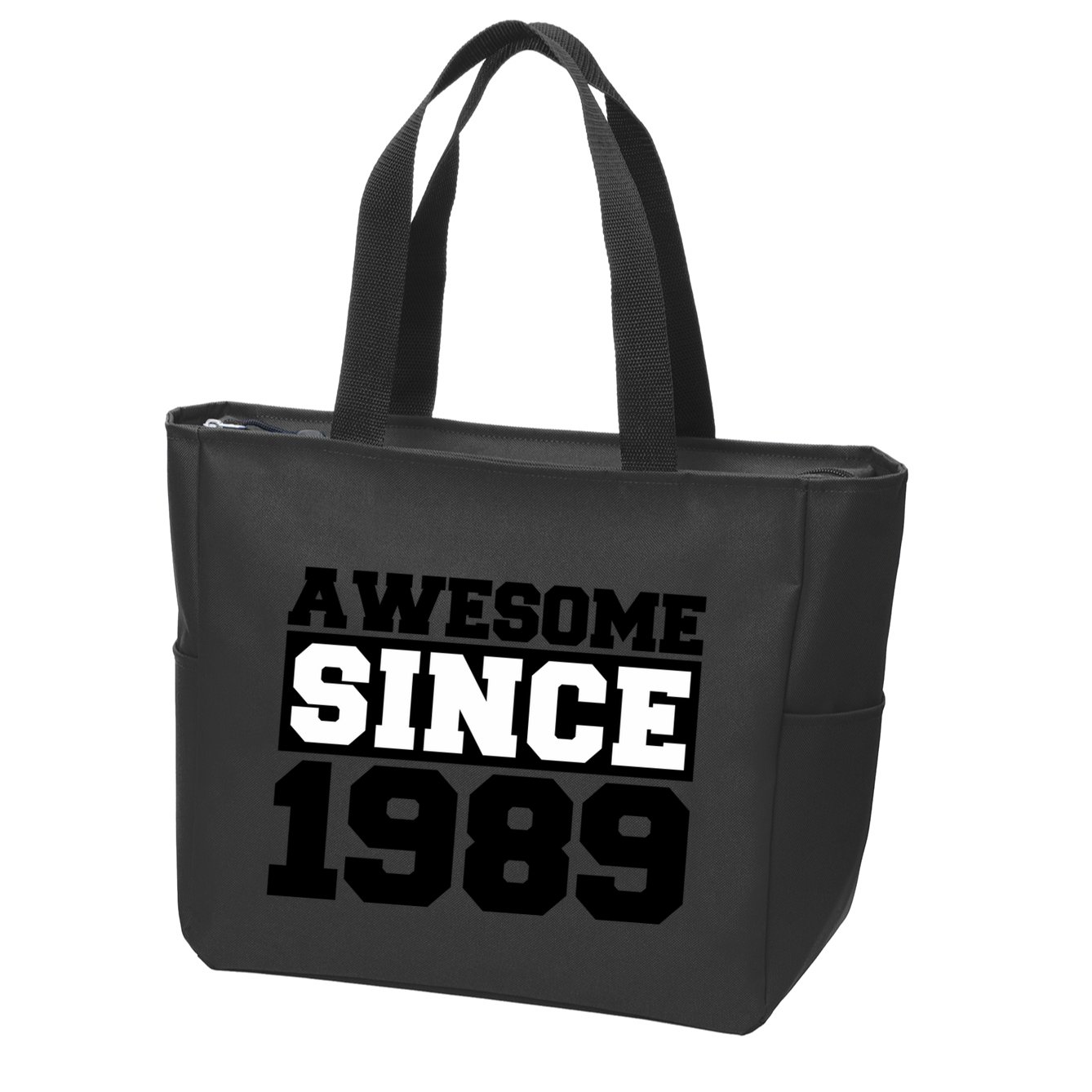Awesome Since 1989 Zip Tote Bag
