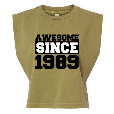 Awesome Since 1989 Garment-Dyed Women's Muscle Tee