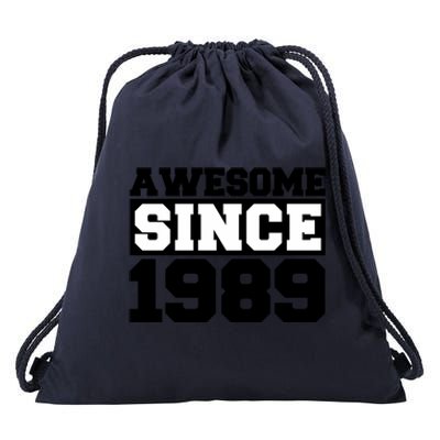 Awesome Since 1989 Drawstring Bag