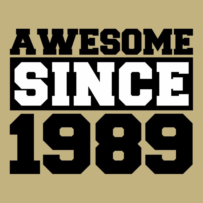 Awesome Since 1989 Cooling Performance Long Sleeve Crew