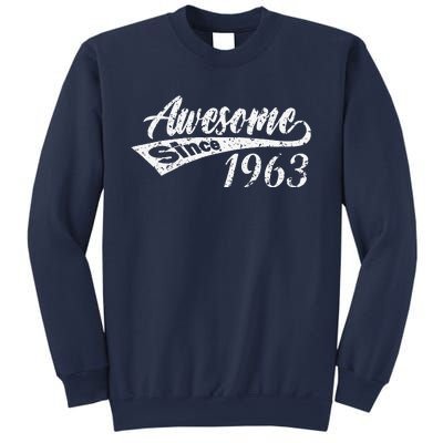 Awesome Since 1963 60th Birthday 60 Years Old Women Sweatshirt