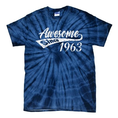 Awesome Since 1963 60th Birthday 60 Years Old Women Tie-Dye T-Shirt