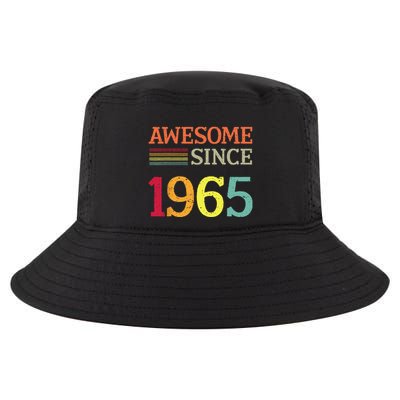 Awesome Since 1965 58th Birthday Retro Vintage Cool Comfort Performance Bucket Hat