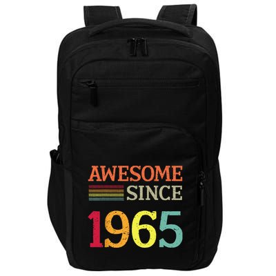 Awesome Since 1965 58th Birthday Retro Vintage Impact Tech Backpack