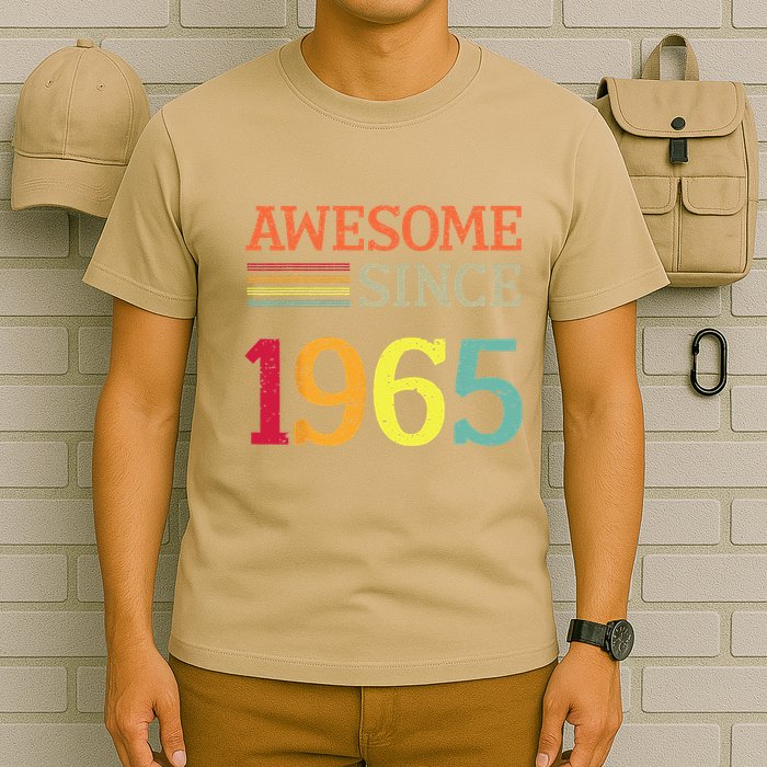 Awesome Since 1965 58th Birthday Retro Vintage T-Shirt