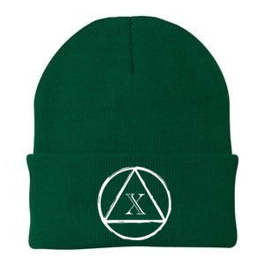 Aa Sobriety 10 Yr Abstinence 10 Years Sober Anniversary Gift Knit Cap Winter Beanie