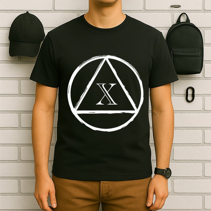 Aa Sobriety 10 Yr Abstinence 10 Years Sober Anniversary Gift T-Shirt