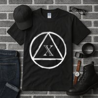 Aa Sobriety 10 Yr Abstinence 10 Years Sober Anniversary Gift Tall T-Shirt