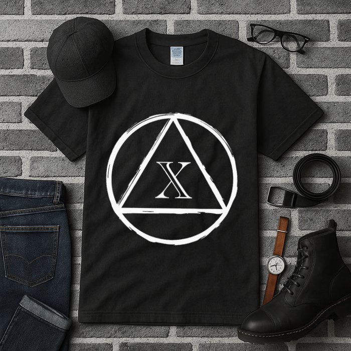 Aa Sobriety 10 Yr Abstinence 10 Years Sober Anniversary Gift Tall T-Shirt