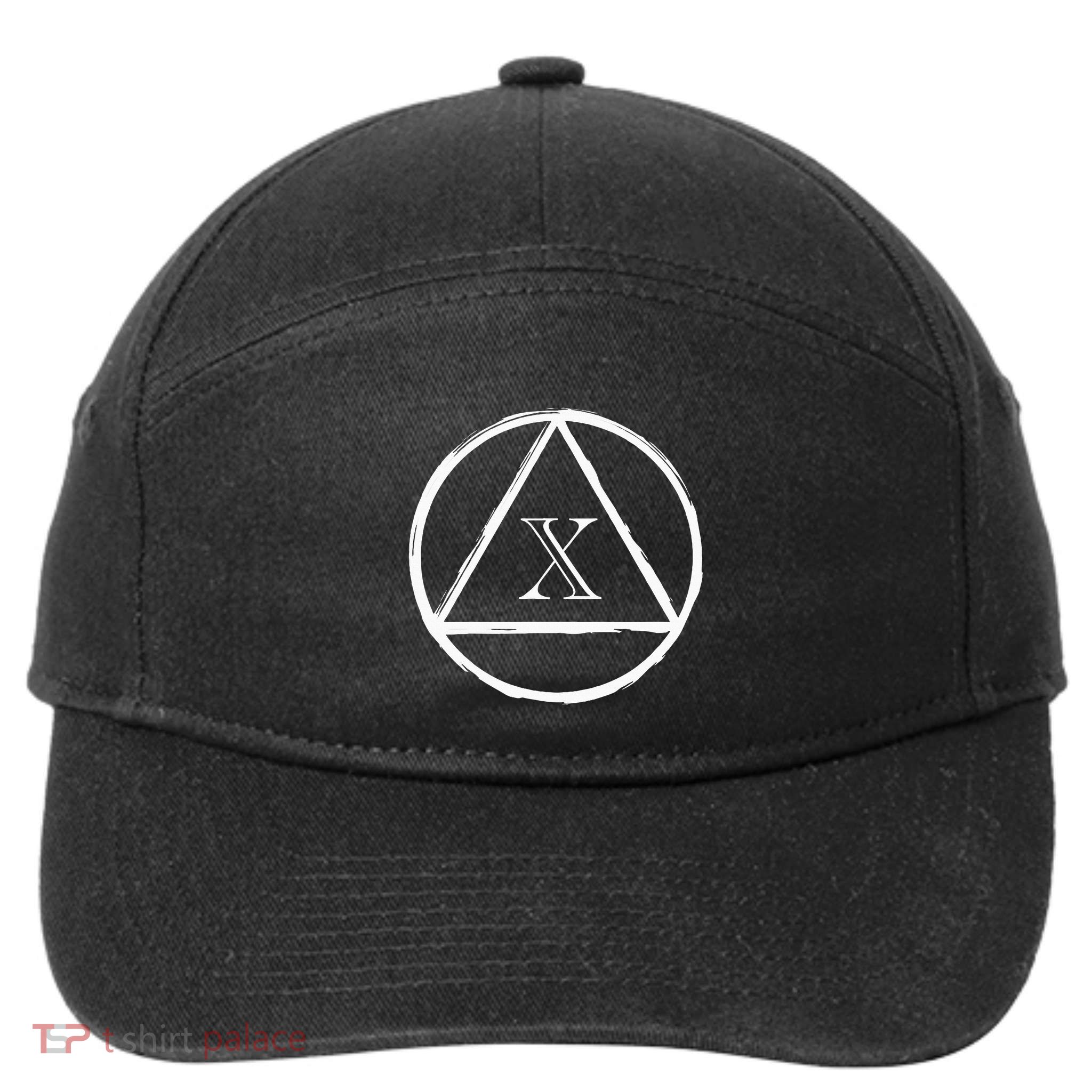 Aa Sobriety 10 Yr Abstinence 10 Years Sober Anniversary Gift 7-Panel Snapback Hat