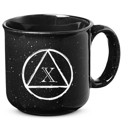 Aa Sobriety 10 Yr Abstinence 10 Years Sober Anniversary Gift 15oz Campfire Ceramic Mug