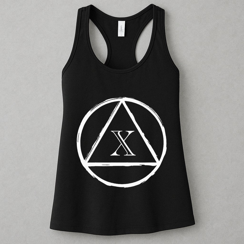 Aa Sobriety 10 Yr Abstinence 10 Years Sober Anniversary Gift Womens Tank Top