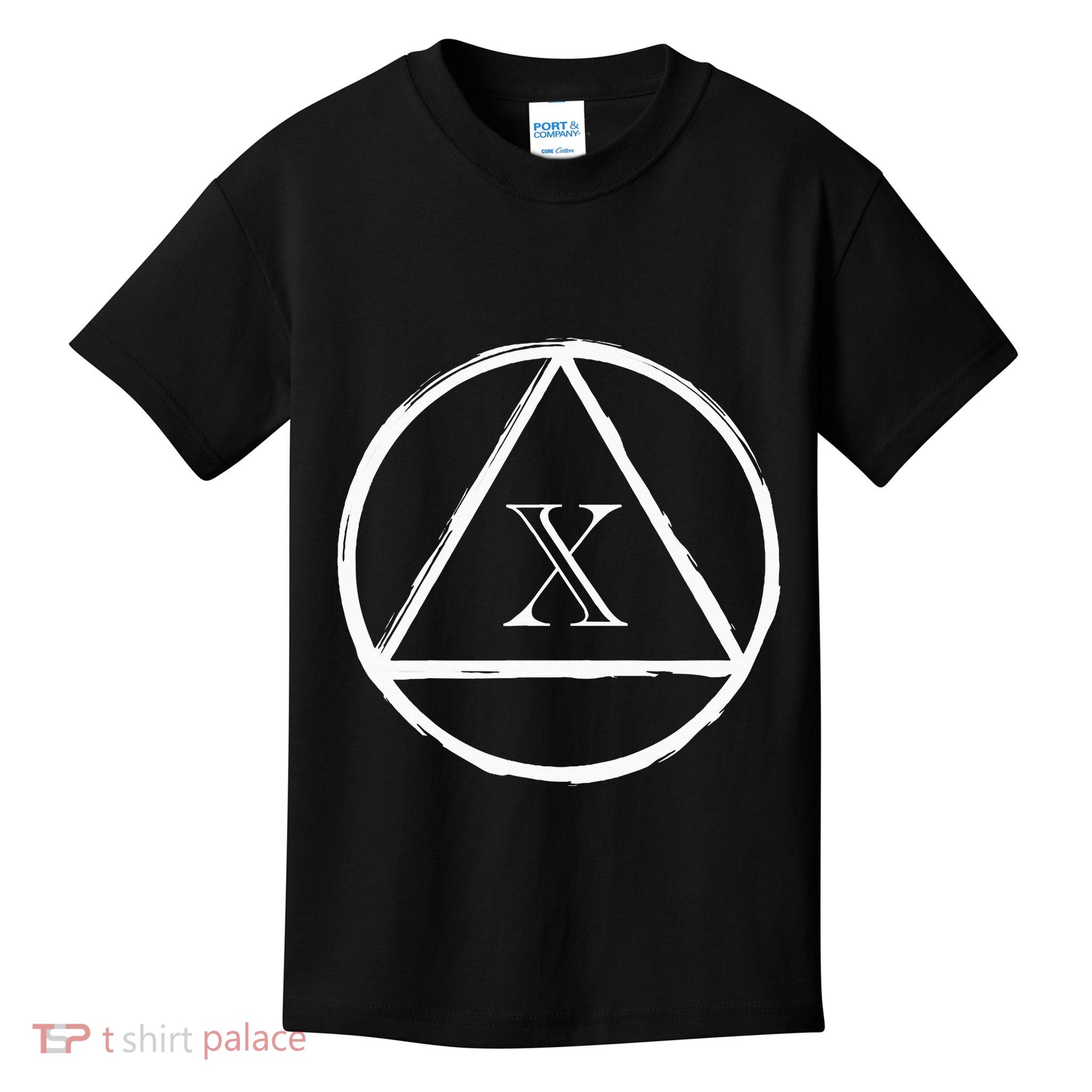 Aa Sobriety 10 Yr Abstinence 10 Years Sober Anniversary Gift Kids T-Shirt