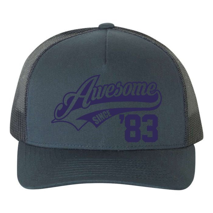 Awesome Since 1983 Funny Yupoong Adult 5-Panel Trucker Hat