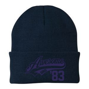 Awesome Since 1983 Funny Knit Cap Winter Beanie