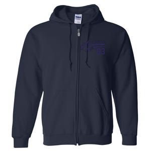 Awesome Since 1983 Funny Full Zip Hoodie