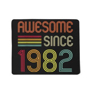 Awesome Since 1982 41st Birthday Retro Mousepad