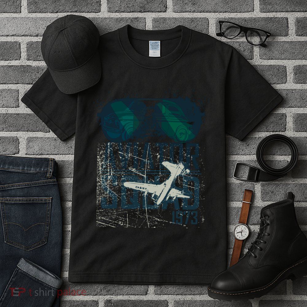 Aviator Squad 1973 Aviator Sunglasses Reflection Squad 1973 Tall T-Shirt