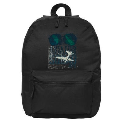 Aviator Squad 1973 Aviator Sunglasses Reflection Squad 1973 16 in Basic Backpack