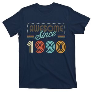 Awesome Since 1990 Year Of Birth Birthday T-Shirt