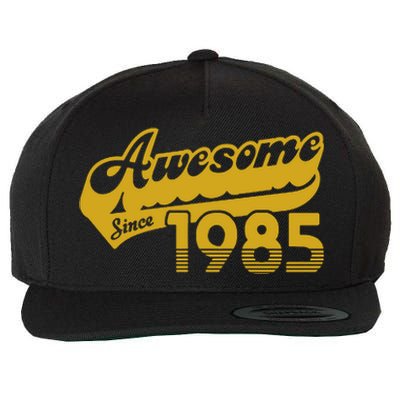 Awesome Since 1985 Wool Snapback Cap