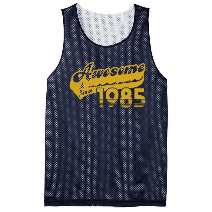 Awesome Since 1985 Mesh Reversible Basketball Jersey Tank