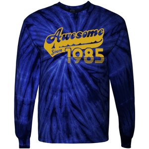 Awesome Since 1985 Tie-Dye Long Sleeve Shirt