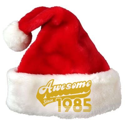 Awesome Since 1985 Premium Christmas Santa Hat