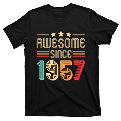 Awesome Since 1957 Birthday Retro T-Shirt