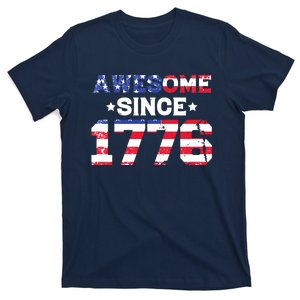 Awesome Since 1776 Patriotic Usa Flag T-Shirt