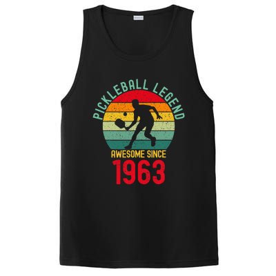 Awesome Since 1963 Retro 60th Pickleball Legend PosiCharge Competitor Tank