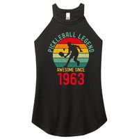 Awesome Since 1963 Retro 60th Pickleball Legend Women’s Perfect Tri Rocker Tank