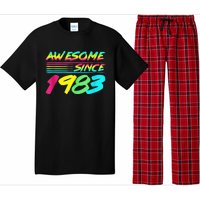 Awesome Since 1983 80s Retro 40th Birthday Pajama Set