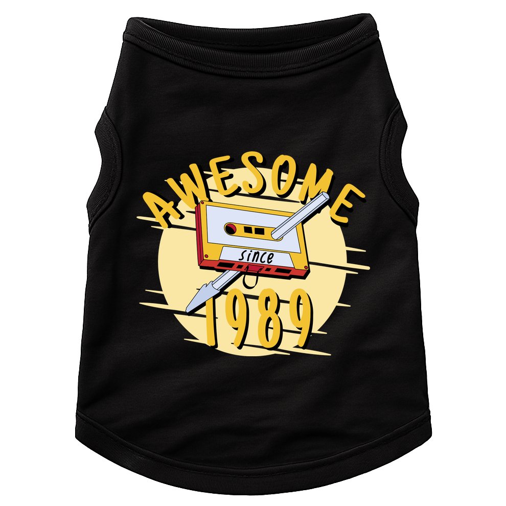 Awesome Since 1989 Doggie Tank