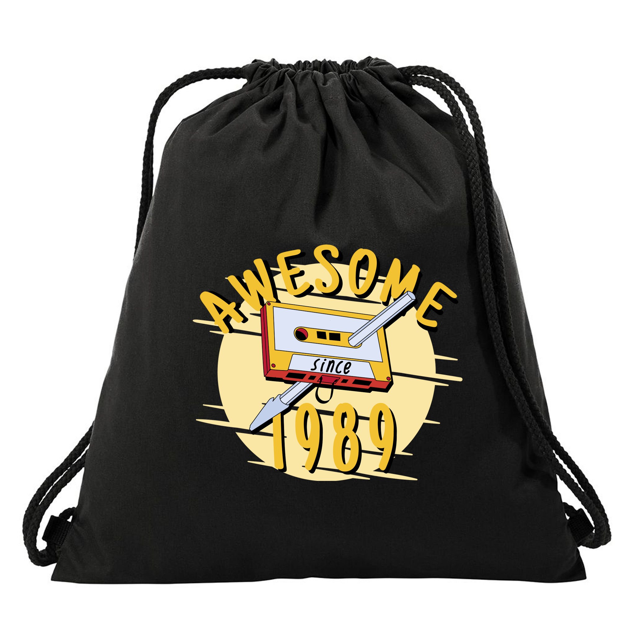 Awesome Since 1989 Drawstring Bag