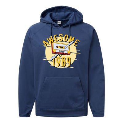 Awesome Since 1989 Performance Fleece Hoodie