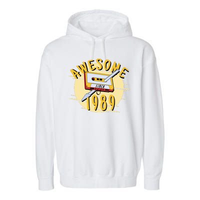 Awesome Since 1989 Garment-Dyed Fleece Hoodie