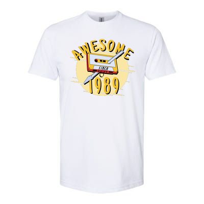 Awesome Since 1989 Softstyle CVC T-Shirt