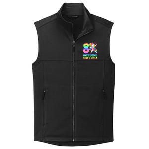 Awesome Since 2014 Unicorn 8th Birthday 8 Years Old Collective Smooth Fleece Vest