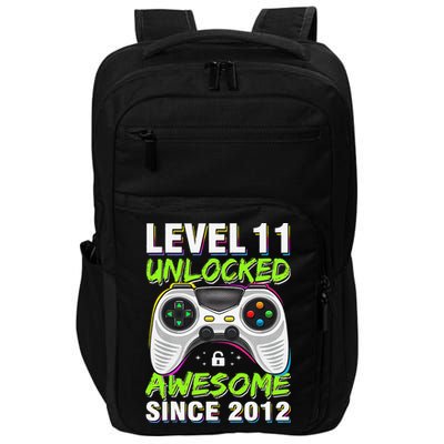 Awesome Since 2012 11th Level 11 Unlocked Birthday Vintage Impact Tech Backpack