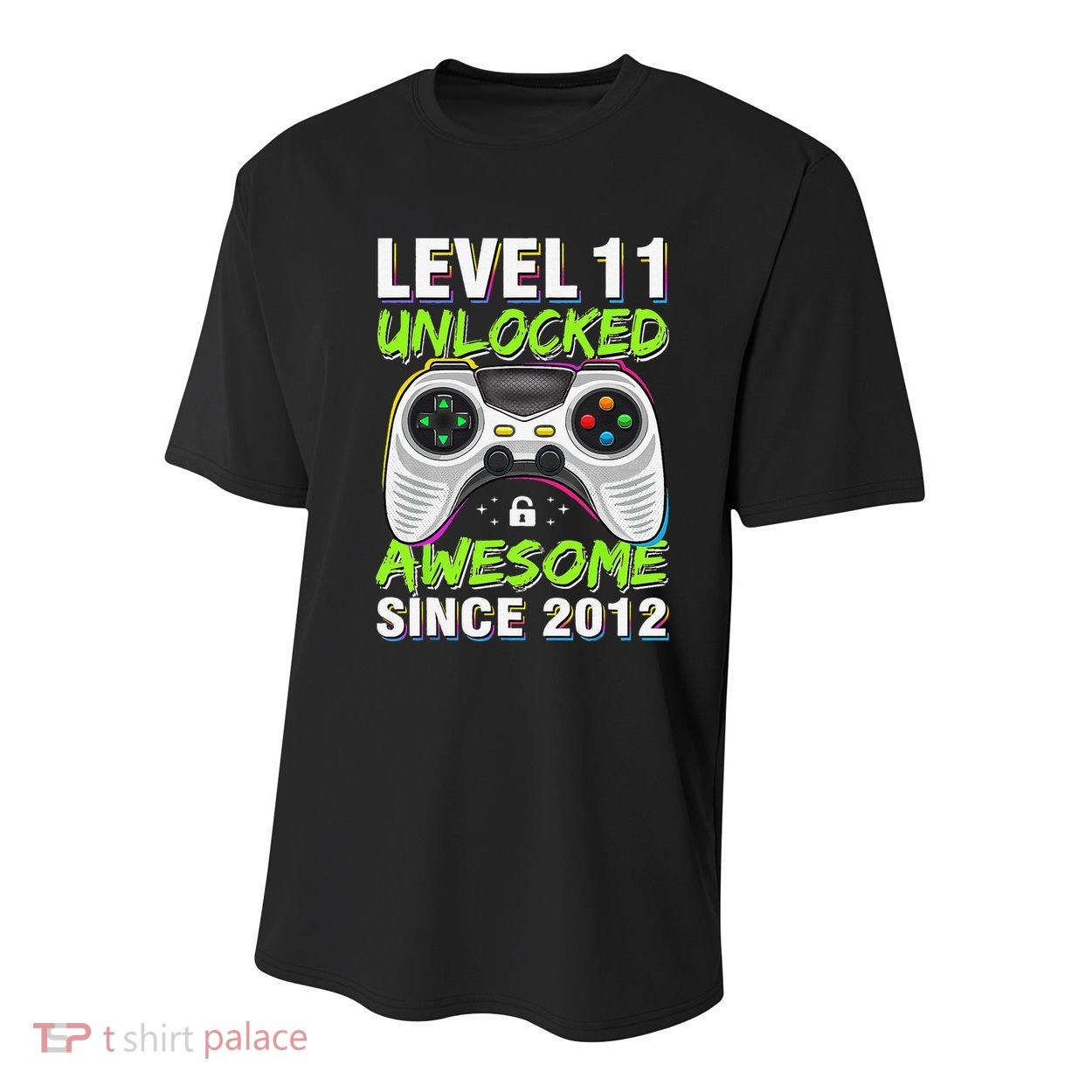 Awesome Since 2012 11th Level 11 Unlocked Birthday Vintage Youth Performance Sprint T-Shirt