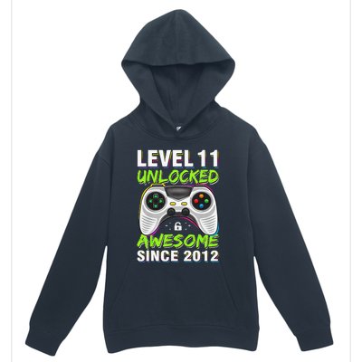 Awesome Since 2012 11th Level 11 Unlocked Birthday Vintage Urban Pullover Hoodie