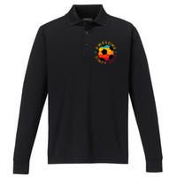 Awesome Since 2013 Soccer Birthday Party Bday Team Performance Long Sleeve Polo